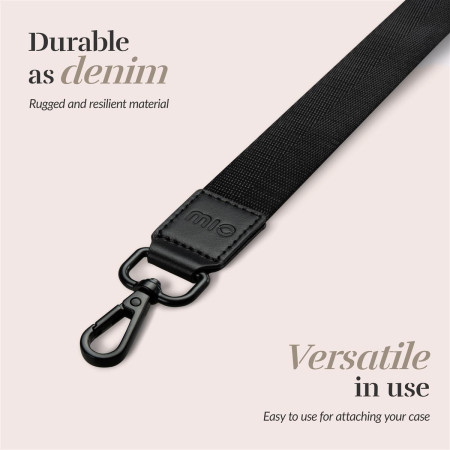 MIO Lanyard strap Black