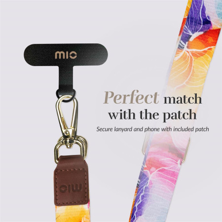 MIO Lanyard strap Flowers