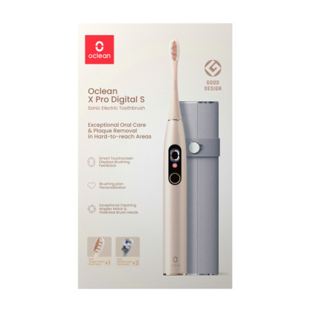 Oclean Electric Toothbrush X Pro Digital Set Gold