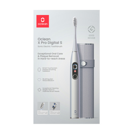 Oclean Electric Toothbrush X Pro Digital Set Silver