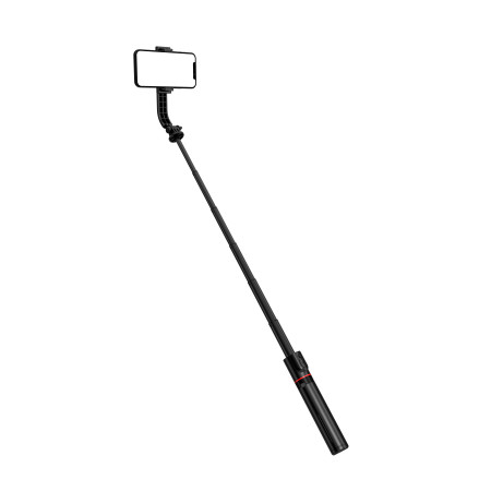 SEEK TOTI Selfie Stick with Lightweight Bracket Tripod L12-B, Black