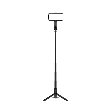 SEEK TOTI Selfie Stick with Lightweight Bracket Tripod L12-B, Black