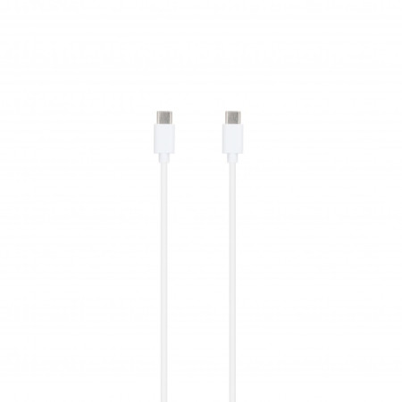 SEEK TOTI Type-C to Type-C, 1m PVC Data Cable 3A, White