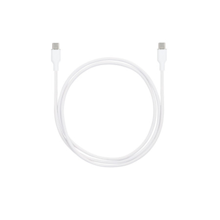 SEEK TOTI Type-C to Type-C, 1m Silicone Cable 3A, White