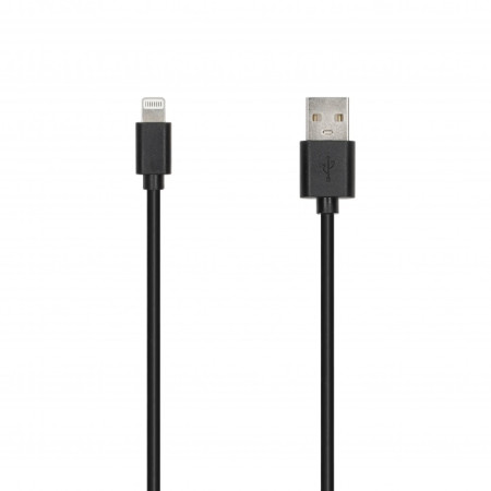 SEEK TOTI USB-A to Lightning, 2m PVC Data Cable 2A (non-MFI), Black