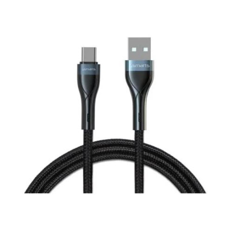 USB-A to USB-C Cable PremiumCord 18W 1m., black