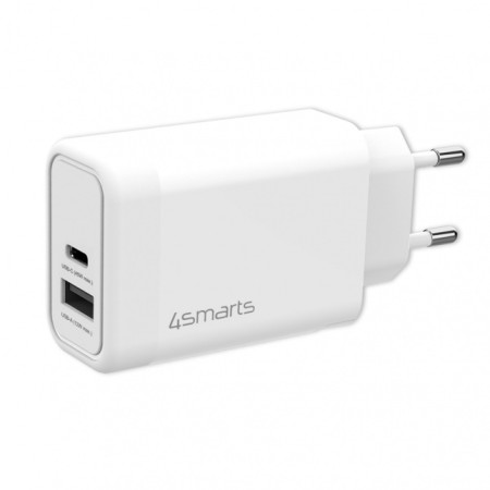 Wall Charger (without cable) VoltPlug 45W with GaN, white