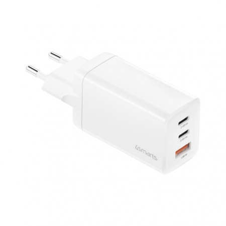 Wall Charger PDPlug Trio 45W GaN 2C+1A white