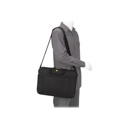 Case Logic | VNAI215 | Fits up to size 15.6 " | Messenger - Briefcase | Black | Shoulder strap