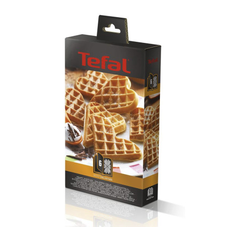 TEFAL XA800612 Heart shape Waffle plates | TEFAL | XA800612 | Black