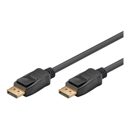 Goobay | DisplayPort Connector Cable 1.4 | Black | DisplayPort male | DisplayPort male | DP to DP | 2 m