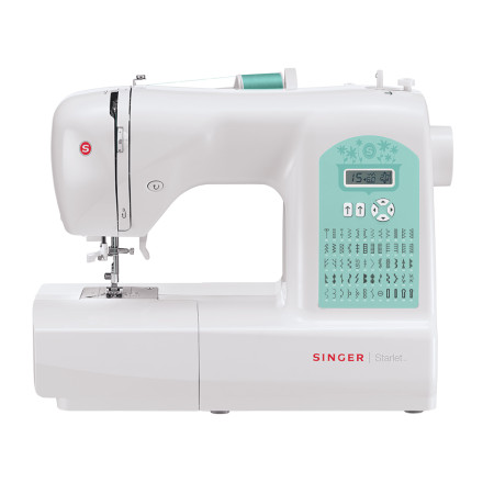 Sewing machine | Singer | STARLET 6660 | Number of stitches 60 | Number of buttonholes 4 | White