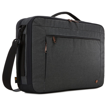 Case Logic | Era Hybrid Briefcase | Fits up to size 15.6 " | Messenger - Briefcase/Backpack | Obsidian | Shoulder strap