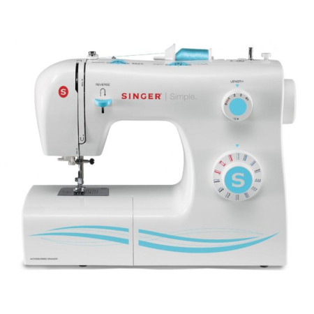 Singer SMC 2263/00 Sewing Machine | Singer | 2263 | Number of stitches 23 Built-in Stitches | Number of buttonholes 1 | White