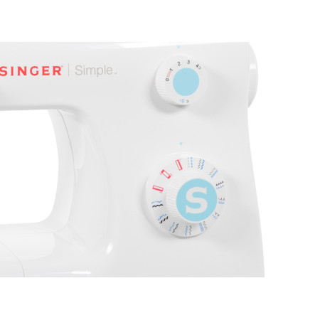 Singer SMC 2263/00 Sewing Machine | Singer | 2263 | Number of stitches 23 Built-in Stitches | Number of buttonholes 1 | White