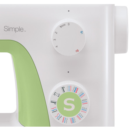 Singer | Sewing Machine | Simple 3229 | Number of stitches 31 | Number of buttonholes 1 | White/Green