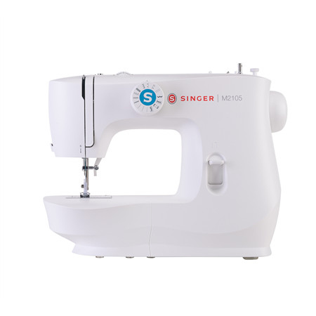 Singer | Sewing Machine | M2105 | Number of stitches 8 | Number of buttonholes 1 | White