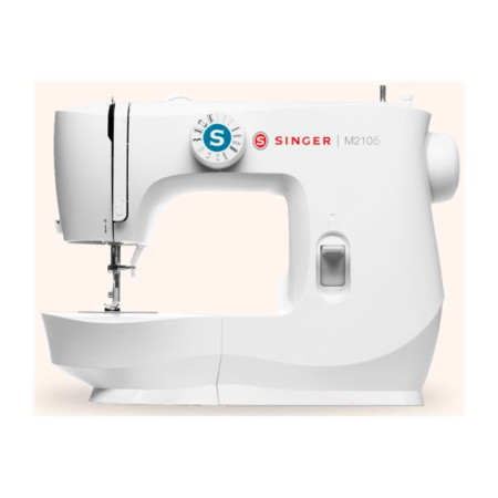 Singer | Sewing Machine | M2105 | Number of stitches 8 | Number of buttonholes 1 | White