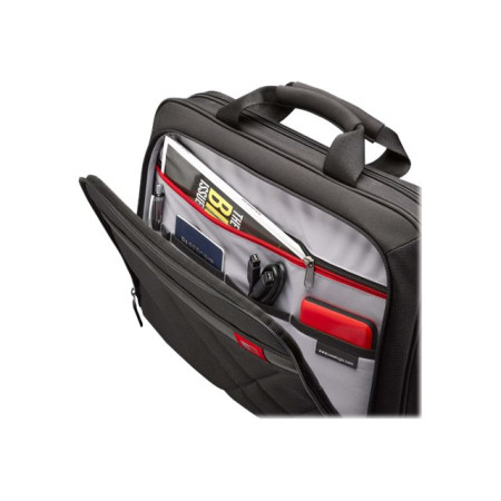 Case Logic | DLC117 | Casual Laptop Bag | Fits up to size 17 " | Laptop Bag | Black | Shoulder strap