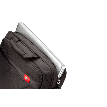 Case Logic | DLC117 | Casual Laptop Bag | Fits up to size 17 " | Laptop Bag | Black | Shoulder strap