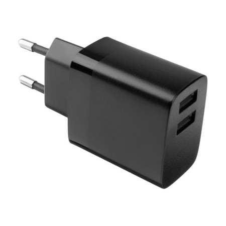 Fixed | Dual USB Travel Charger 17W | FIXC17N-2U-BK