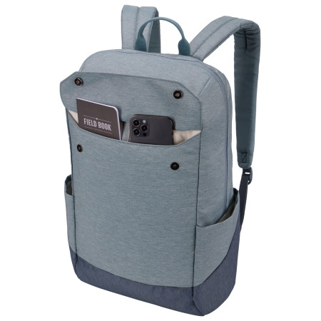 Thule | Lithos | Backpack 20L | Fits up to size 16 " | Laptop backpack | Pond Gray/Dark Slate