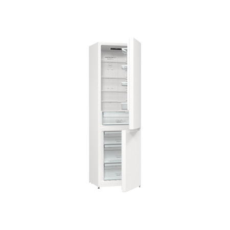 Gorenje Refrigerator | NRK6202EW4 | Energy efficiency class E | Free standing | Combi | Height 200 cm | No Frost system | Fridge