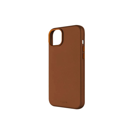 Fixed MagLeather | Back cover | Apple | iPhone 16 Pro | Leather | Brown