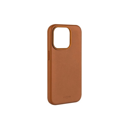 Fixed MagLeather | Back cover | Apple | iPhone 16 Pro | Leather | Brown