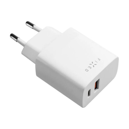 Fixed USB-C/USB Travel Charger 20W | FIXC20N-CU-WH