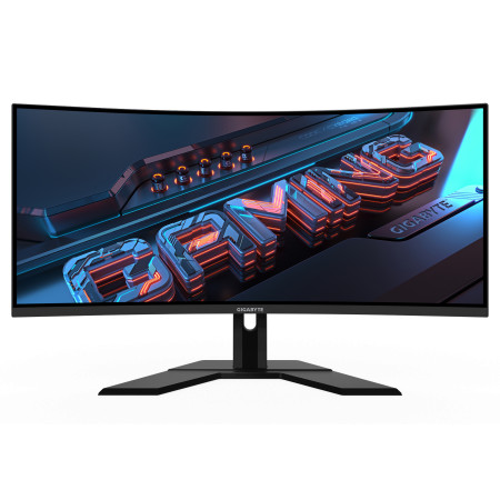 Gigabyte G34WQCP EK | 34 " | VA | 180 Hz | 1 ms | 3440 x 1440 pixels | 350 cd/m | HDMI ports quantity 2