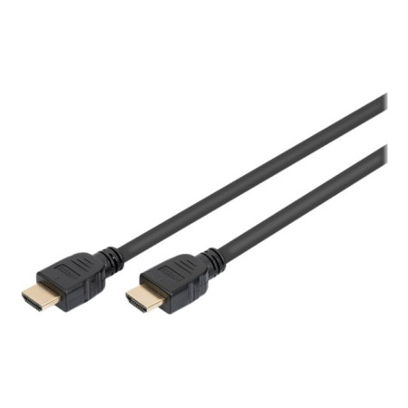 Digitus | Ultra High Speed HDMI Cable with Ethernet | Black | HDMI Male (type A) | HDMI Male (type A) | HDMI to HDMI | 2 m