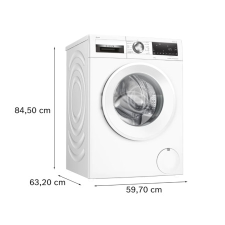 Bosch | Washing Machine | WGG254AMSN | Energy efficiency class A | Front loading | Washing capacity 10 kg | 1400 RPM | Depth 63 