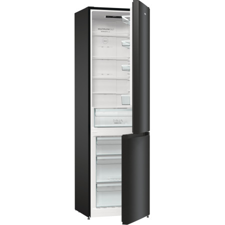 Gorenje | Refrigerator | NRK6202EBXL4 | Energy efficiency class E | Free standing | Combi | Height 200 cm | No Frost system | Fr