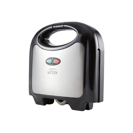 Adler | Sandwich maker | AD 3015 | 750 W | Number of plates 1 | Number of pastry 2 | Black