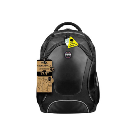 PORT DESIGNS | Courchevel | Fits up to size 17.3 " | Backpack | Black | Shoulder strap