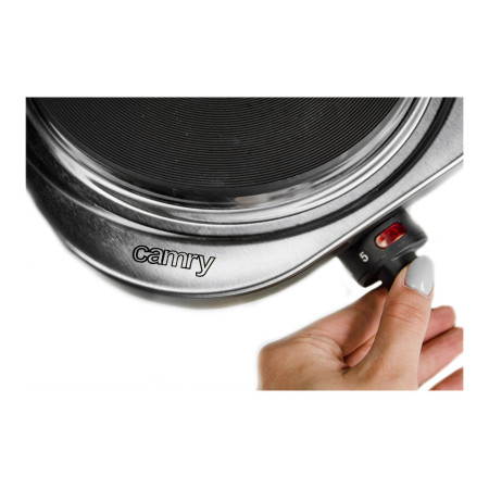 Camry | CR 6510 | Number of burners/cooking zones 1 | Rotary knob | Stainless steel | Electric