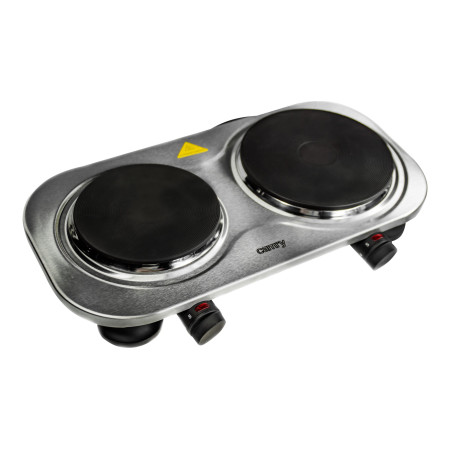 Camry | CR 6511 | Number of burners/cooking zones 2 | Rotary knobs | Stainless steel | Electric