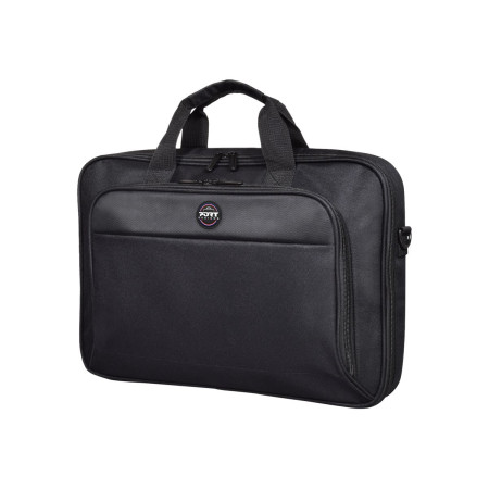 PORT DESIGNS HANOI II CLAMSHELL 13/14 Briefcase, Black | PORT DESIGNS | HANOI II Clamshell | Laptop case | Notebook | Black | Sh