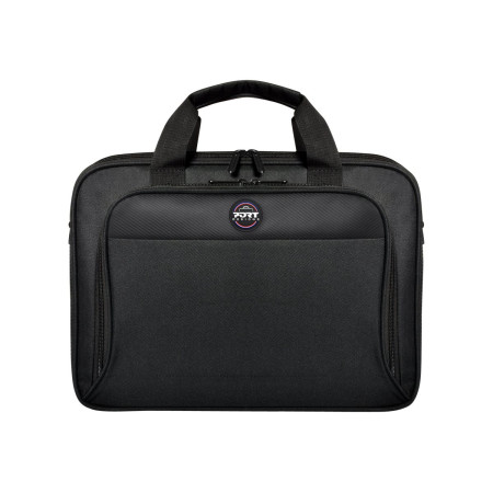 PORT DESIGNS HANOI II CLAMSHELL 13/14 Briefcase, Black | PORT DESIGNS | HANOI II Clamshell | Laptop case | Notebook | Black | Sh