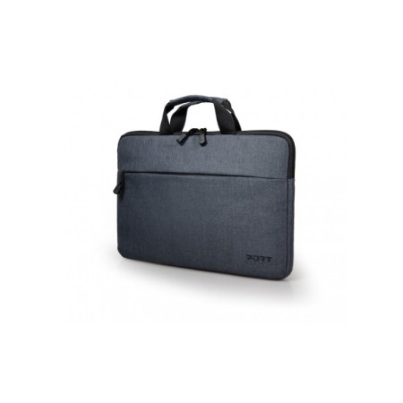 PORT DESIGNS | Belize | Fits up to size 13.3 " | Toploading laptop case | Black | Shoulder strap