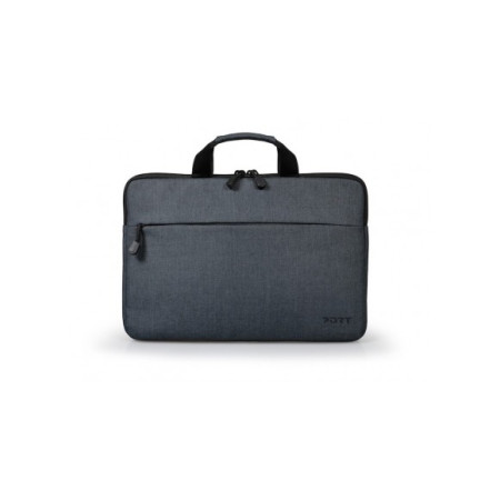 PORT DESIGNS | Belize | Fits up to size 13.3 " | Toploading laptop case | Black | Shoulder strap