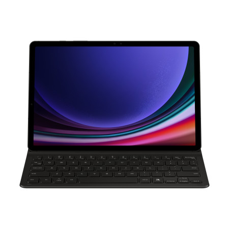 DX720UBE Book Cover Keyboard Slim Samsung Galaxy Tab S9/S9FE, Black