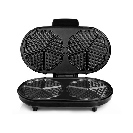 Tristar | Waffle maker | WF-2120 | 1200 W | Number of pastry 10 | Heart shaped | Black