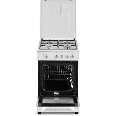 Simfer | Cooker | 4401SGRBB | Hob type Gas | Oven type Gas | White | Width 50 cm | Depth 55 cm | 49 L