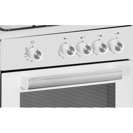 Simfer | Cooker | 4401SGRBB | Hob type Gas | Oven type Gas | White | Width 50 cm | Depth 55 cm | 49 L