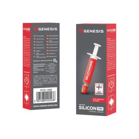 Genesis | Silicon 701 | Thermal Paste | Grey