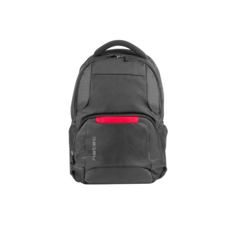 Natec | NTO-1386 | Laptop Backpack Eland | Backpack | Black | 15.6 " | Shoulder strap