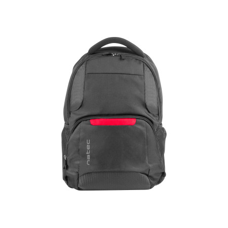 Natec | NTO-1386 | Laptop Backpack Eland | Backpack | Black | 15.6 " | Shoulder strap