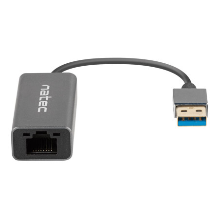 Natec Ethernet Adapter, Cricket USB 3.0, USB 3.0 to RJ45, Black | Natec | Ethernet Adapter Network Card | NNC-1924 Cricket USB 3